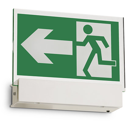 Wall Mounted Exit Sign